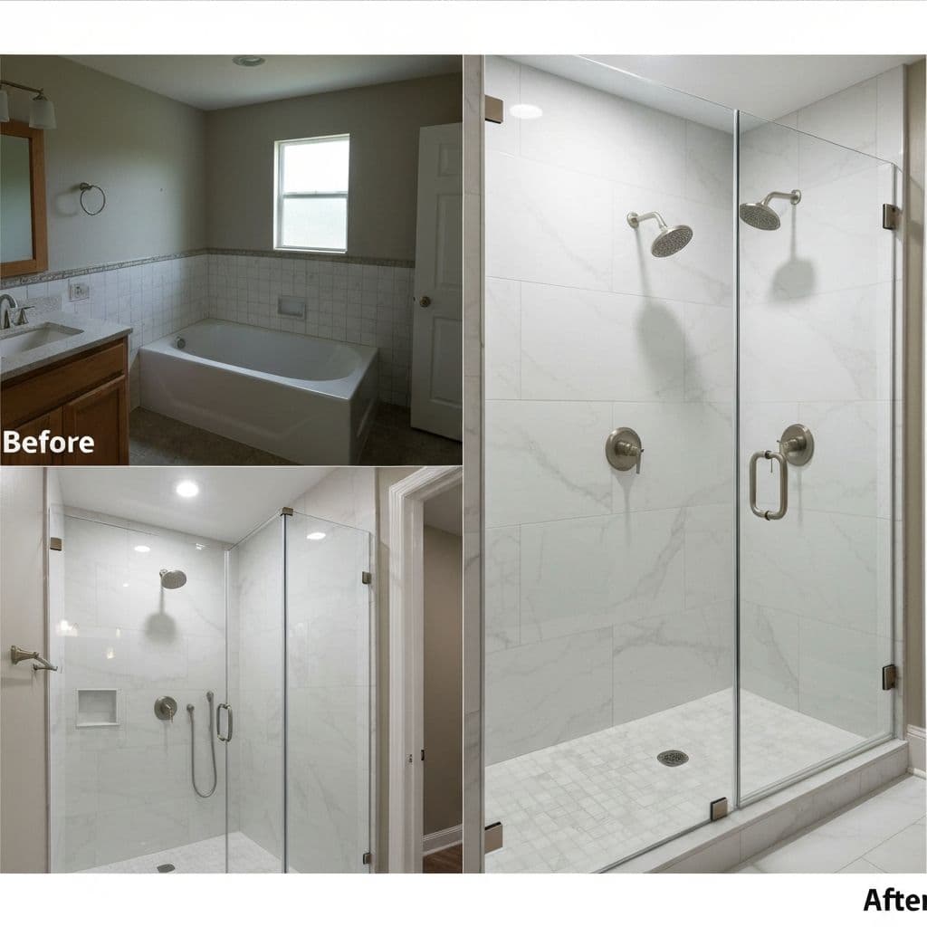 A Shower Makeover Without the Remodel Price