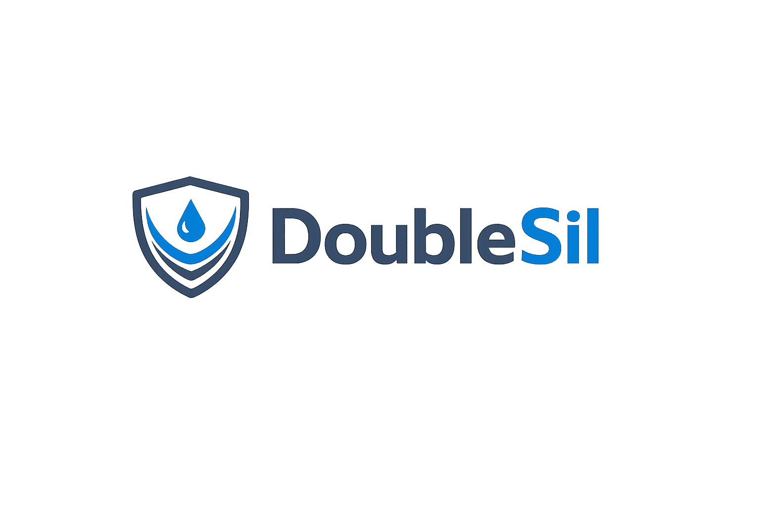 DoubleSil installation method logo by Shower Doors of Sarasota