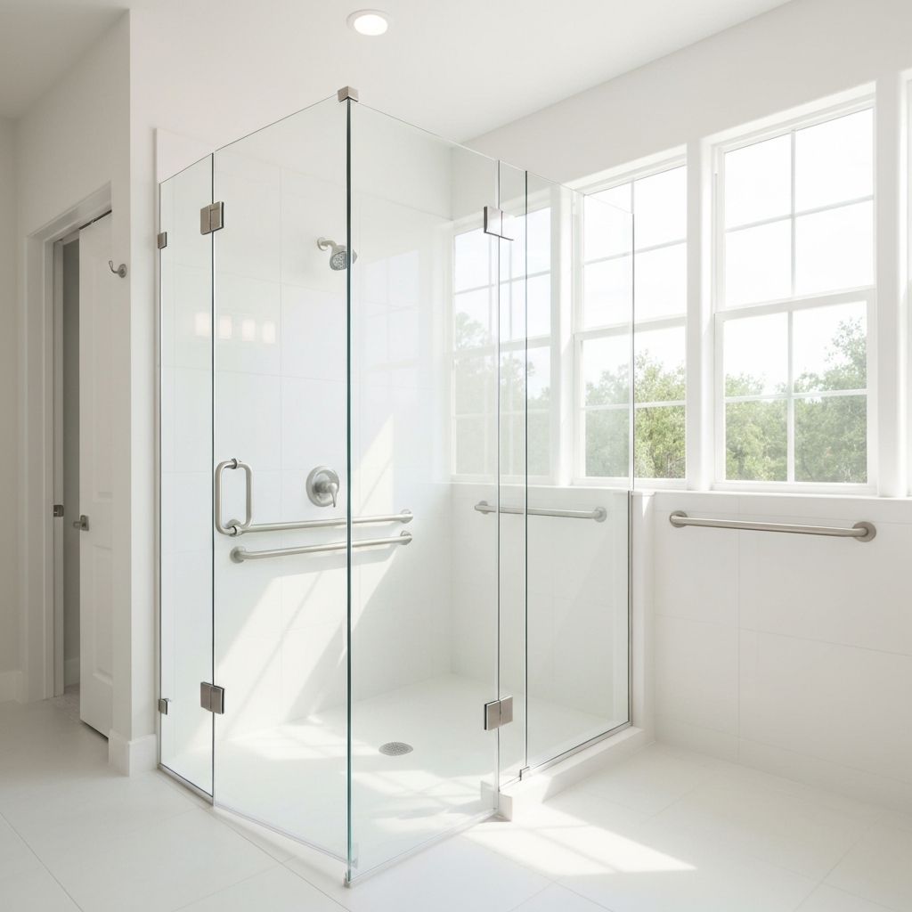 Frameless Shower Doors in Sarasota Are The Safe Choice