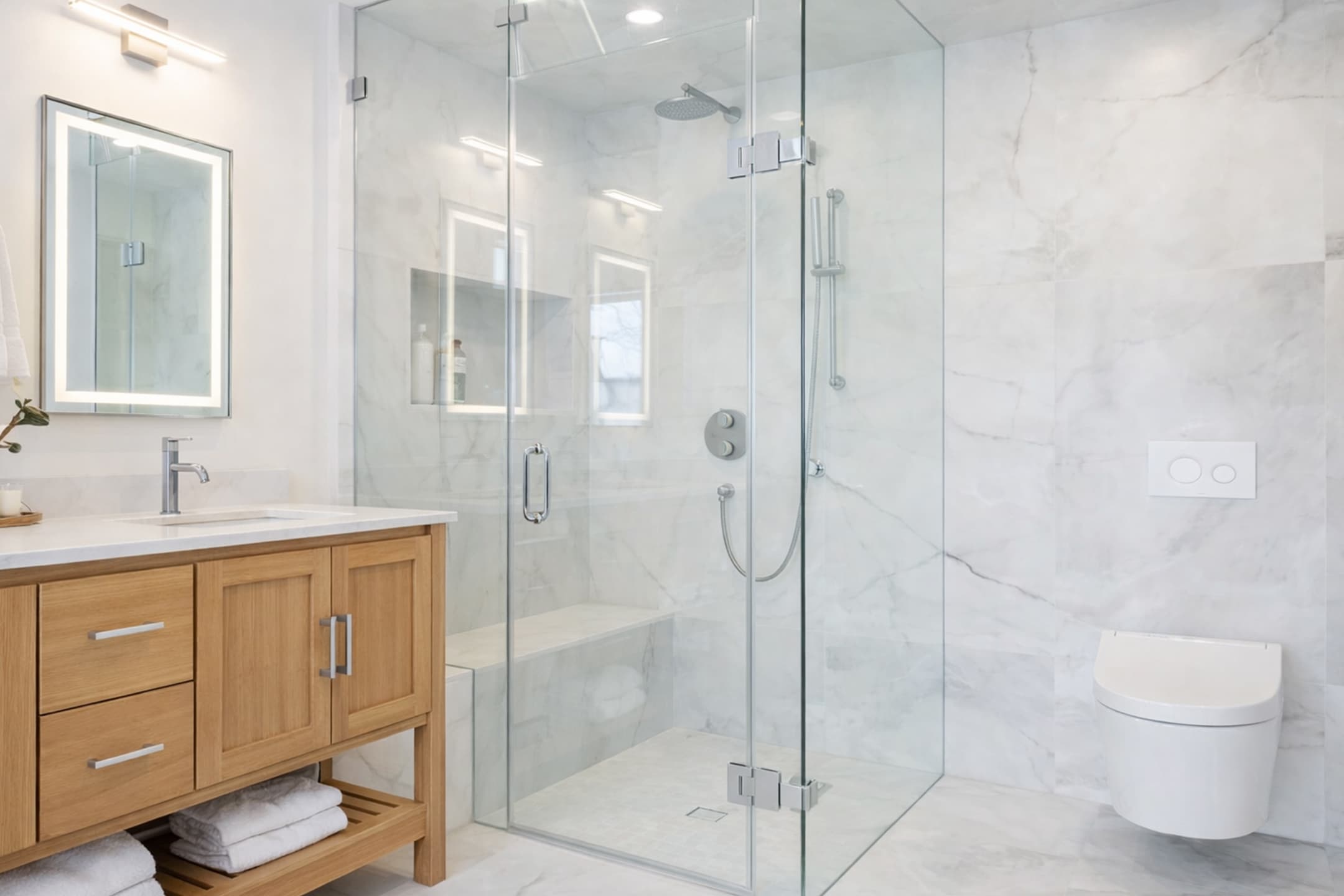 Walk-in Shower & Tub Glass Enclosures