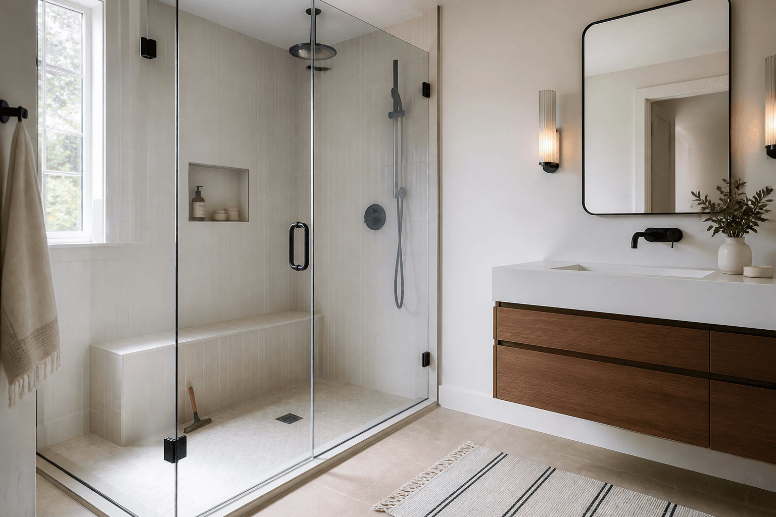 Avoid Hard-to-Reach Pockets in Your Shower Layout