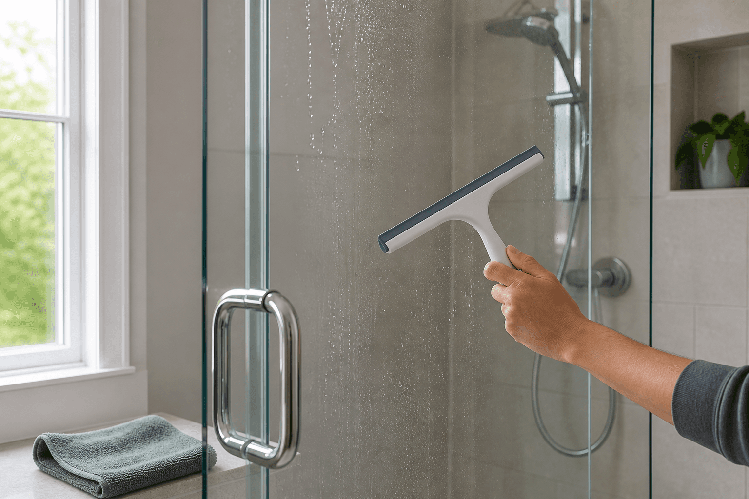 How to Clean EnduroShield-Coated Shower Glass