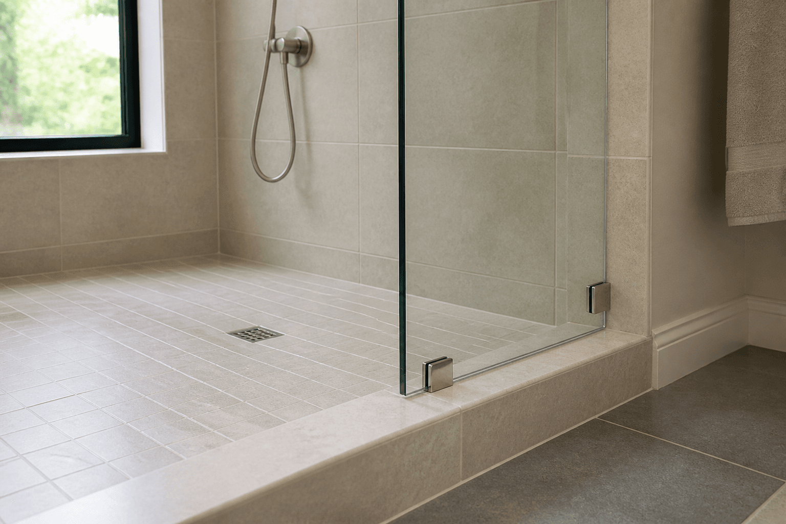 Where Shower Waterproofing Ends and Glass Begins