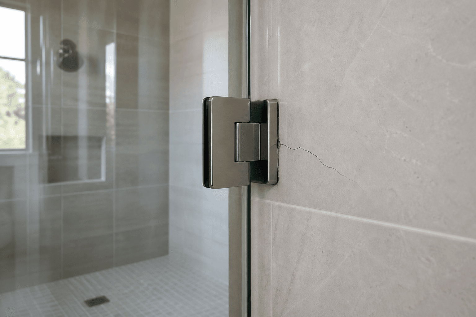 What to Do About Cracked Tile Near Shower Glass