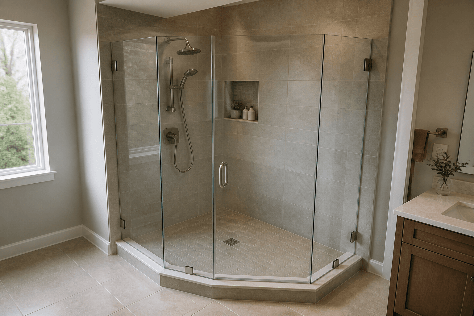 Why Shower Threshold Angles Matter for Glass