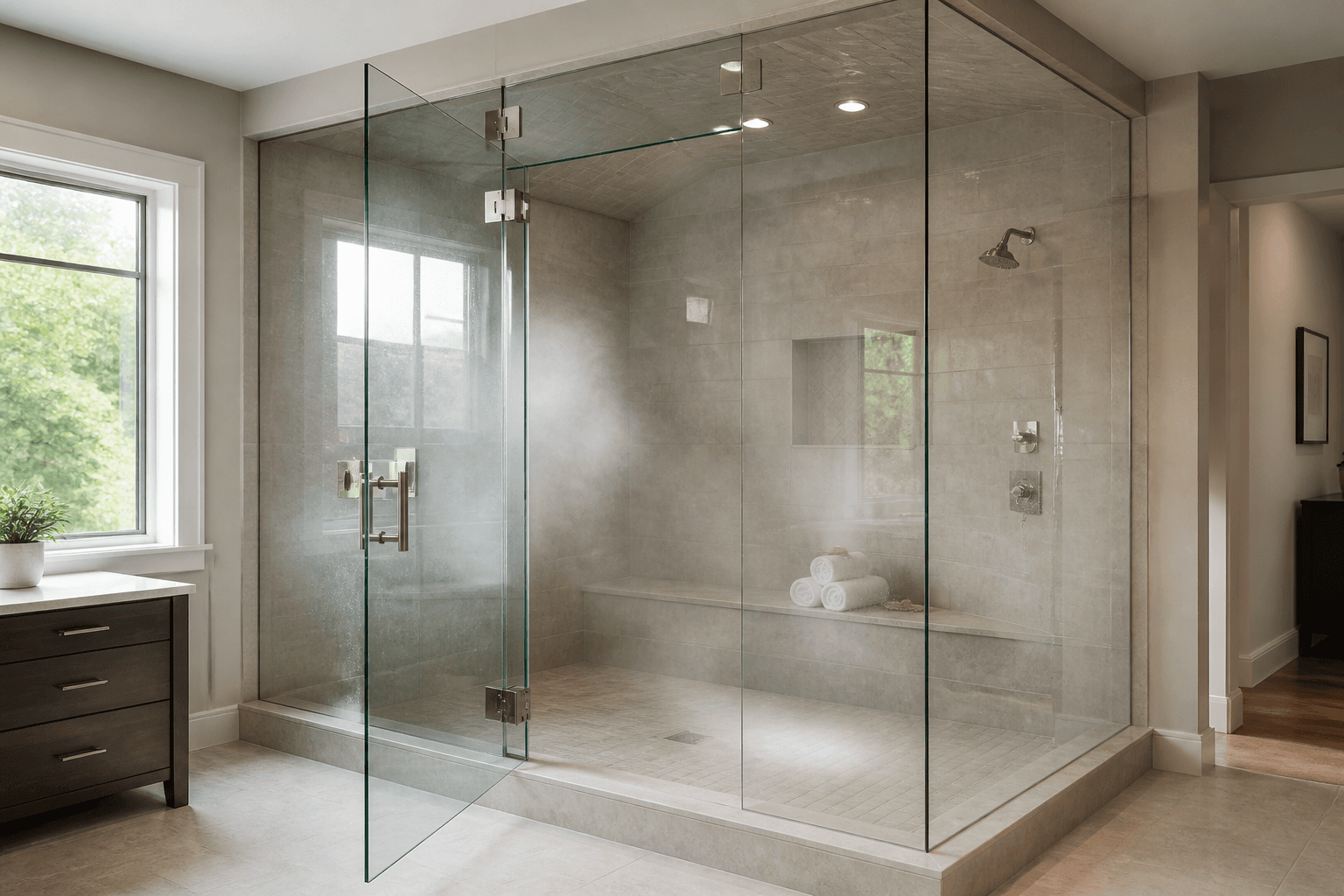 Steam Shower Glass Layout: What Changes and Why